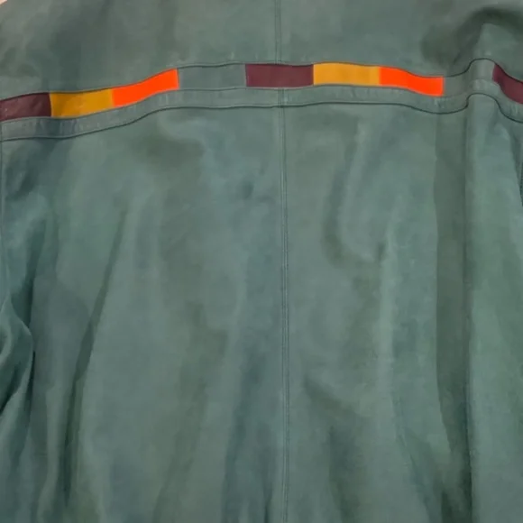 Vintage Leather Flight Bomber Jacket - Picture 7 of 8